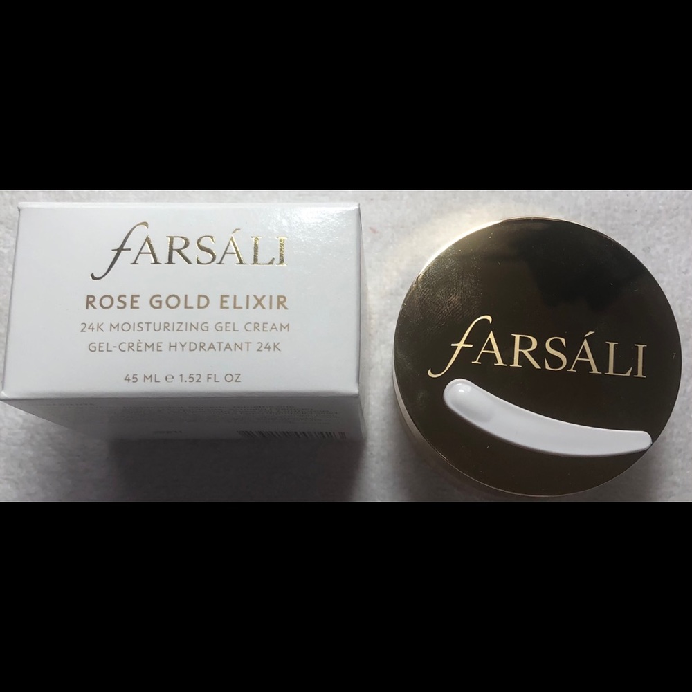 Farsali rose gold elixir moisture 24K NIB